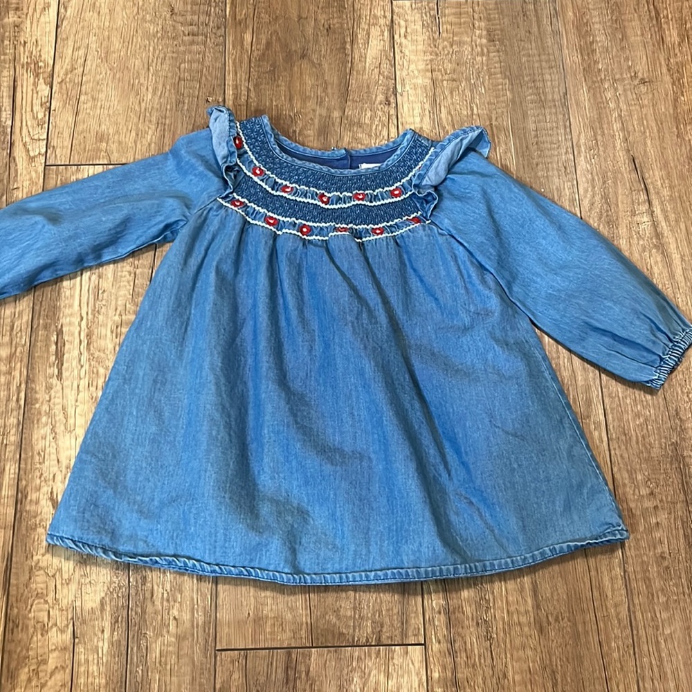 Baby Gap denim dress.